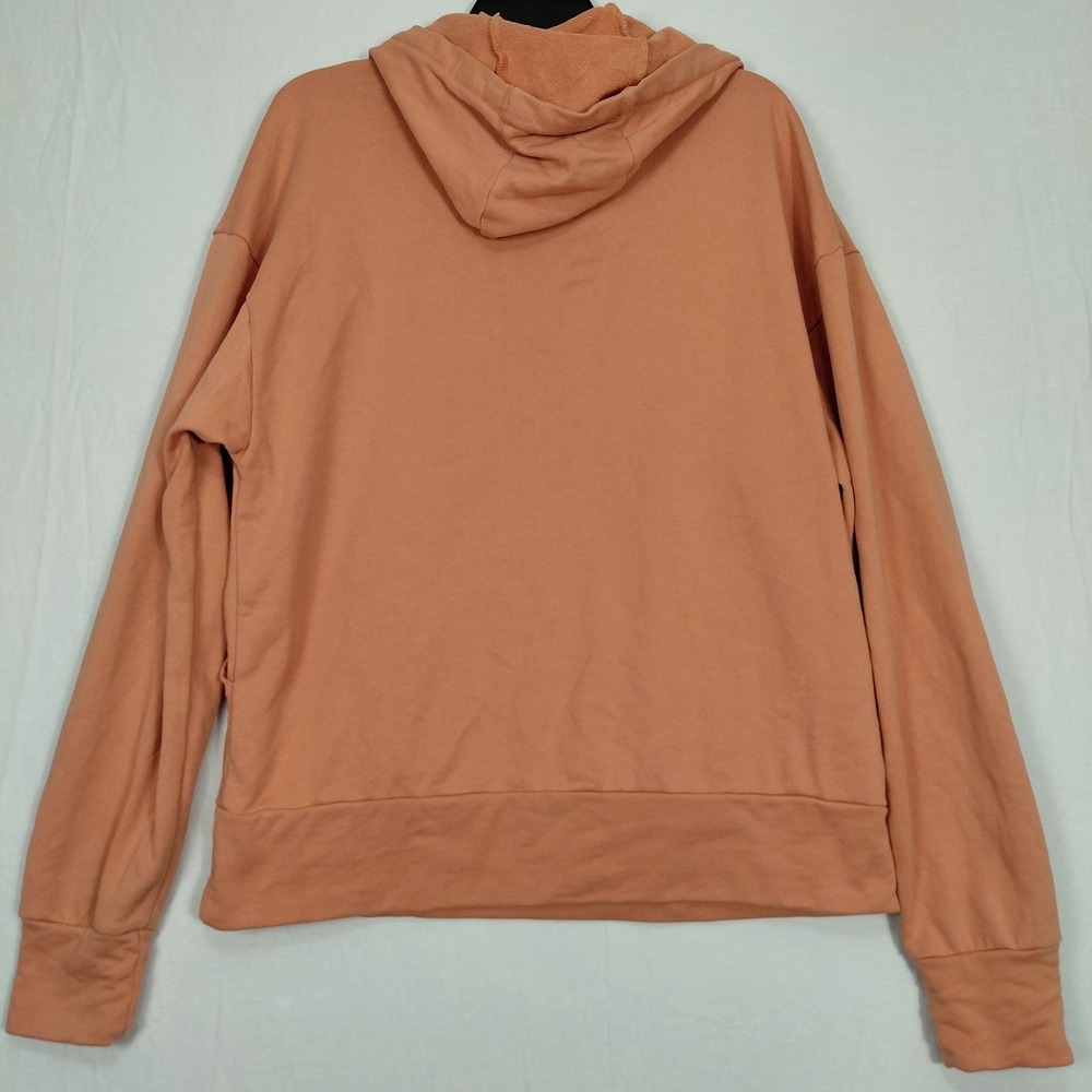 Columbia Women's Size S/P Long Sleeve Pullover Light Weight Coral Hoodie Logo - Picture 6 of 9